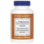 L-тирозин, 500 мг, 100 капсул — The Vitamin Shoppe