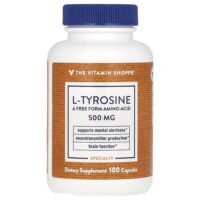 L-тирозин, 500 мг, 100 капсул — The Vitamin Shoppe