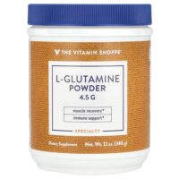 L-глютамин в порошке, 340 г (12 унций) — The Vitamin Shoppe
