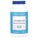 кальций 1000, 100 капсул — The Vitamin Shoppe