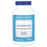 кальций 1000, 100 капсул — The Vitamin Shoppe