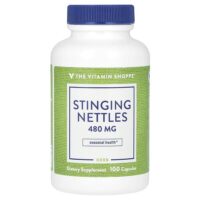 крапива двудомная, 480 мг, 100 капсул — The Vitamin Shoppe