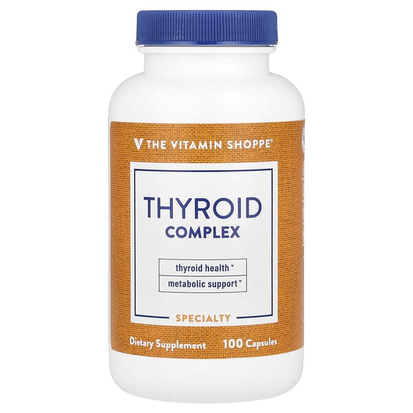 vsi01597_v_8.jpg Комплекс для щитовидной железы, 100 капсул — The Vitamin Shoppe