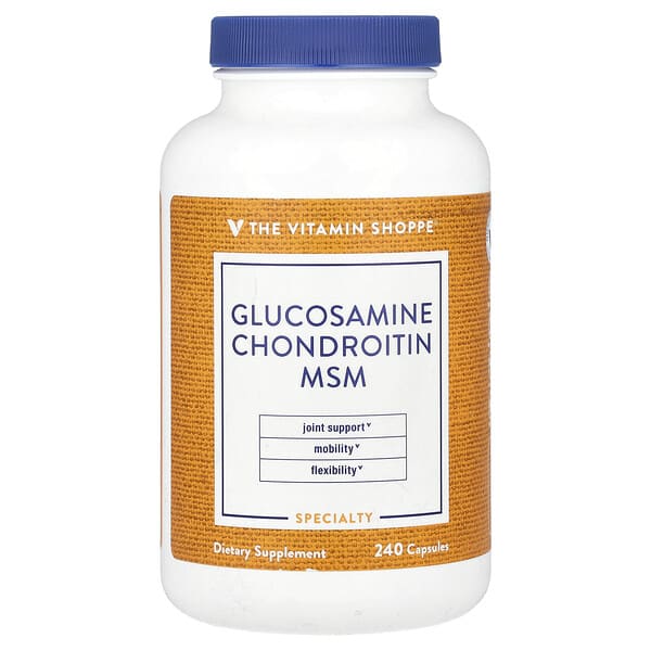 vsi01656_v_8.jpg Глюкозамин хондроитин МСМ, 240 капсул — The Vitamin Shoppe