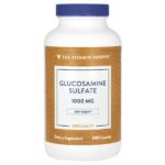 глюкозамин сульфат, 1000 мг, 240 капсул — The Vitamin Shoppe