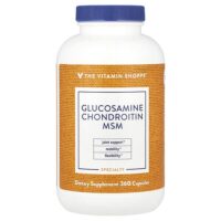 Глюкозамин и хондроитин МСМ, 360 капсул — The Vitamin Shoppe