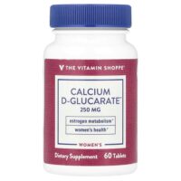 D-глюкарат кальция для женщин, 250 мг, 60 таблеток — The Vitamin Shoppe