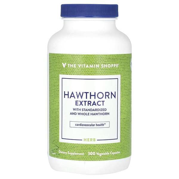 vsi01741_v_8.jpg экстракт боярышника, 300 вегетарианских капсул — The Vitamin Shoppe