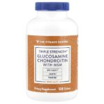 глюкозамин и хондроитин тройной силы с МСМ, 120 таблеток — The Vitamin Shoppe