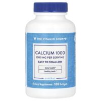 кальций 1000, 100 капсул — The Vitamin Shoppe