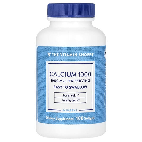 vsi01824_v_8.jpg кальций 1000, 100 капсул — The Vitamin Shoppe