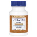 L-теанин, 100 мг, 60 растительных капсул — The Vitamin Shoppe