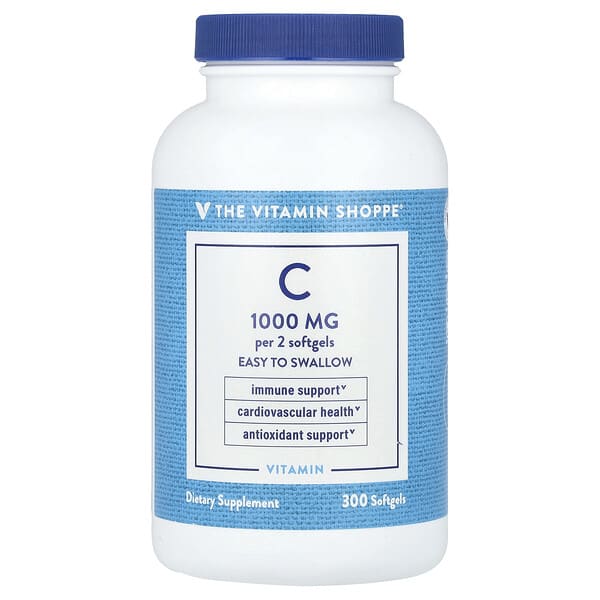 vsi01829_v_8.jpg Витамин C, 300 мягких таблеток — The Vitamin Shoppe