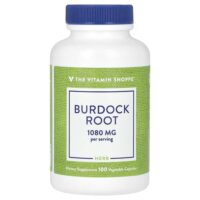 Корень лопуха, 100 растительных капсул (540 мг на капсулу) — The Vitamin Shoppe