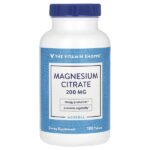 Цитрат магния, 200 мг, 100 таблеток — The Vitamin Shoppe