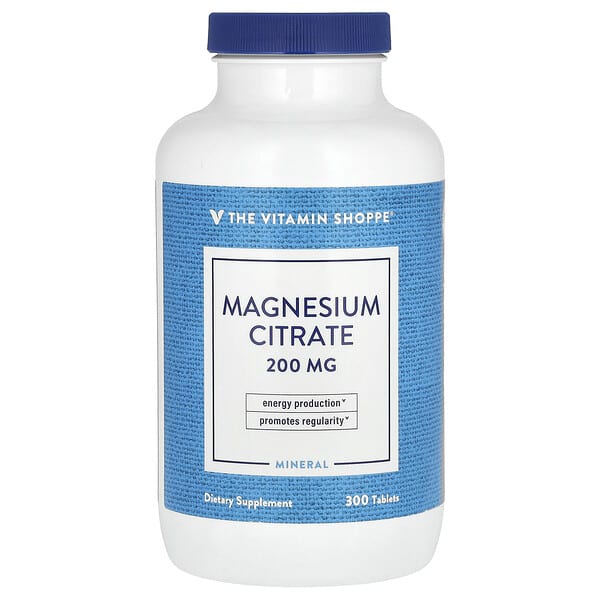 vsi01977_v_8.jpg Цитрат магния, 200 мг, 300 таблеток — The Vitamin Shoppe