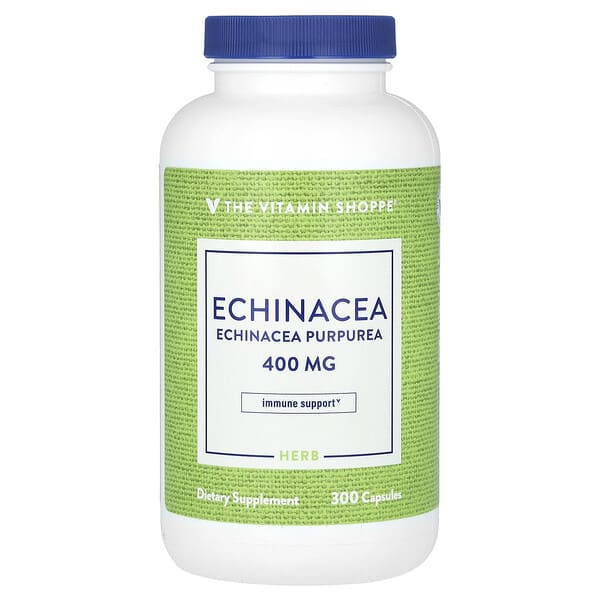 vsi02026_v_8.jpg эхинацея пурпурная, 400 мг, 300 капсул — The Vitamin Shoppe