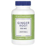 корень имбиря, 550 мг, 100 капсул — The Vitamin Shoppe