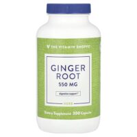 Корень имбиря, 550 мг, 300 капсул — The Vitamin Shoppe