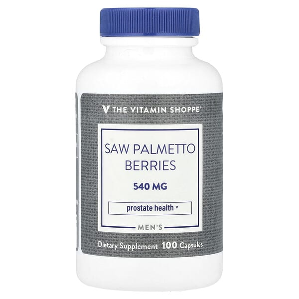 vsi02097_v_8.jpg Мужские ягоды серенои, 540 мг, 100 капсул — The Vitamin Shoppe