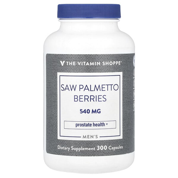 vsi02098_v_8.jpg Мужские ягоды серенои, 540 мг, 300 капсул — The Vitamin Shoppe