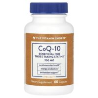 коэнзим Q10, 200 мг, 60 капсул — The Vitamin Shoppe