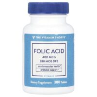 Фолиевая кислота, 680 мкг DFE, 300 таблеток — The Vitamin Shoppe