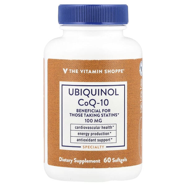 vsi02180_v_8.jpg Убихинол коэнзим Q-10, 60 мягких таблеток — The Vitamin Shoppe