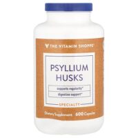 Шелуха семян подорожника, 600 капсул (720 мг на капсулу) — The Vitamin Shoppe