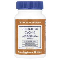 Убихинол коэнзим Q-10, 30 капсул — The Vitamin Shoppe