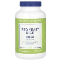 красный ферментированный рис, 240 капсул (600 мг в 1 капсуле) — The Vitamin Shoppe