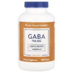 ГАМК, 180 таблеток — The Vitamin Shoppe