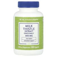 Экстракт расторопши, 300 мг, 100 капсул — The Vitamin Shoppe