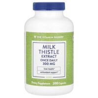 Экстракт расторопши, 300 мг, 200 капсул — The Vitamin Shoppe