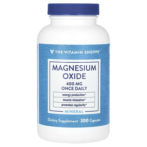 vsi02281_v_8.jpg оксид магния, 400 мг, 200 капсул — The Vitamin Shoppe