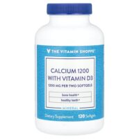 кальций 1200 с витамином D3, 120 мягких таблеток — The Vitamin Shoppe