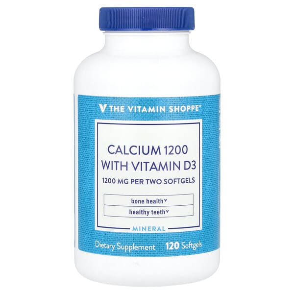 vsi02355_v_8.jpg кальций 1200 с витамином D3, 120 мягких таблеток — The Vitamin Shoppe