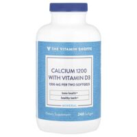 Calcium1200 с витамином D3, 240 мягких таблеток — The Vitamin Shoppe