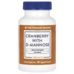 клюква с D-маннозой, 60 растительных капсул — The Vitamin Shoppe