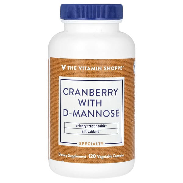 vsi02366_v_8.jpg клюква с D-маннозой, 120 растительных капсул — The Vitamin Shoppe