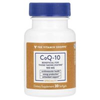 CoQ-10, 100 мг, 30 мягких таблеток — The Vitamin Shoppe