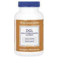 DGL, деглицирризиновая солодка, 100 жевательных таблеток — The Vitamin Shoppe