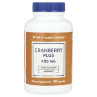 Cranberry Plus, 400 мг, 90 капсул — The Vitamin Shoppe