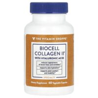 Biocell Collagen II с гиалуроновой кислотой, 60 растительных капсул — The Vitamin Shoppe