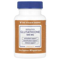 Восстановленный глутатион, 500 мг, 60 растительных капсул — The Vitamin Shoppe