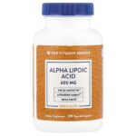 Альфа-липоевая кислота, 600 мг, 120 растительных капсул — The Vitamin Shoppe