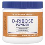 D-рибоза в порошке, 200 г (7,05 унции) — The Vitamin Shoppe