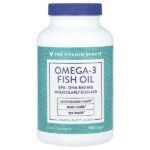 Рыбий жир с омега-3, 1200 мг, 180 мягких таблеток — The Vitamin Shoppe