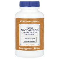 Суперфитостеролы, 90 таблеток (900 мг в каждой таблетке) — The Vitamin Shoppe
