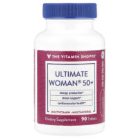 Ultimate Woman® 50+, мультивитамины и мультиминералы, 90 таблеток — The Vitamin Shoppe